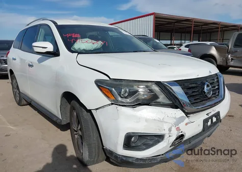 2018 Nissan Pathfinder Sv из США, поврежденный, VIN 5N1DR2MN6JC668518